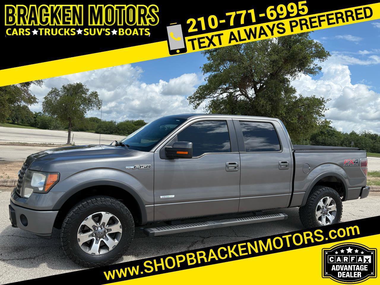 Used 2012 Ford F150 FX4 w/ FX Luxury Pkg AWD/4WD image 1