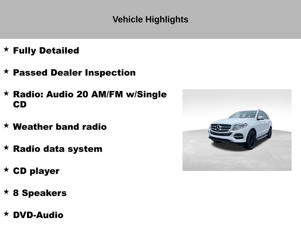 Used 2016 Mercedes-Benz GLE 350 4MATIC image 18