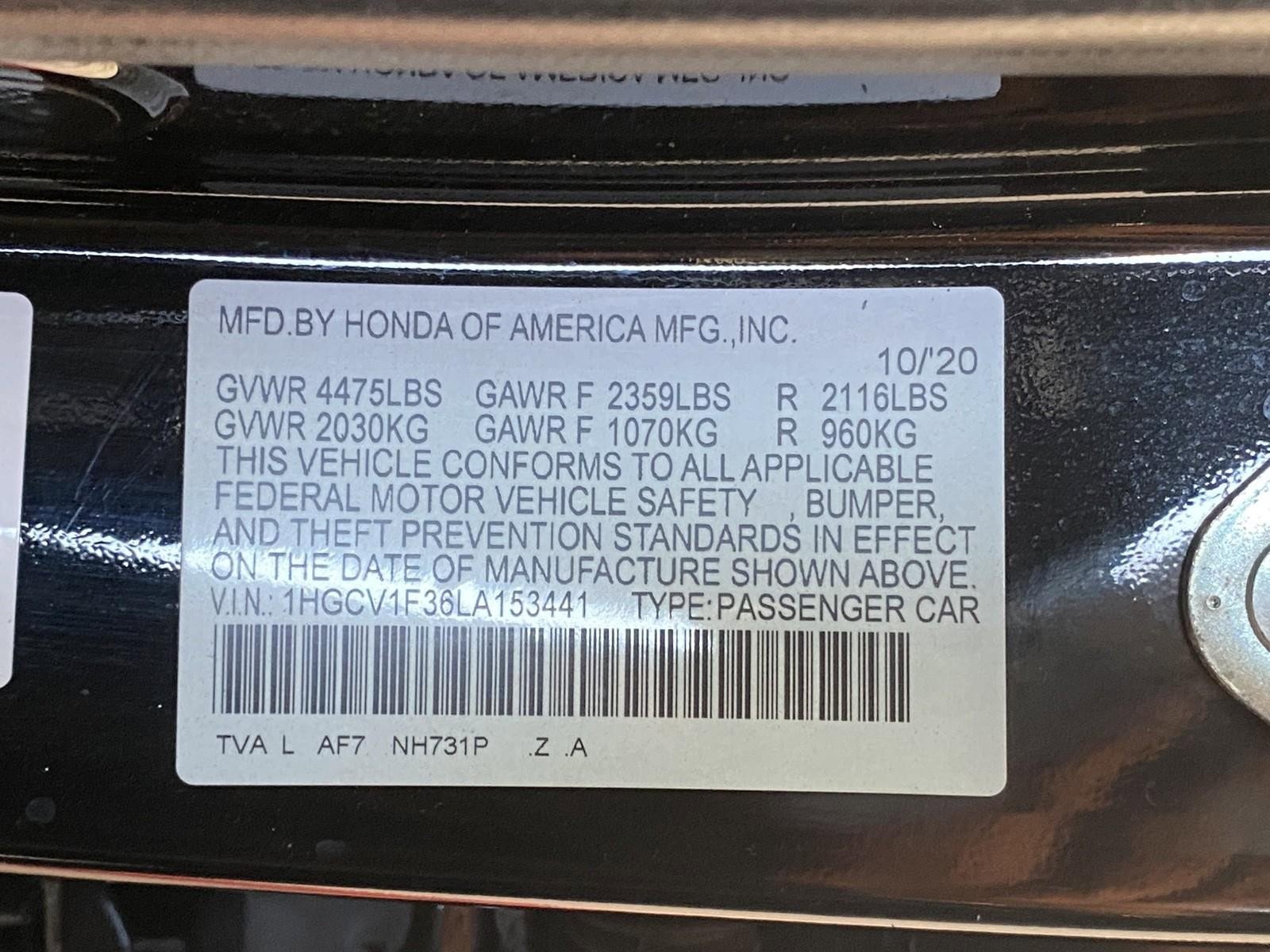 Used 2020 Honda Accord Sport image 28
