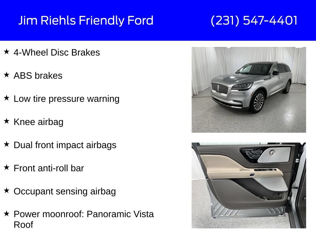 Used 2023 Lincoln Aviator Reserve w/ Equipment Group 201A AWD/4WD image 36