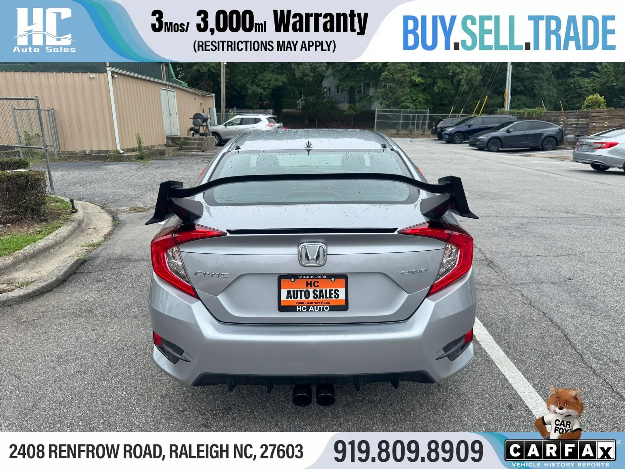 Used 2021 Honda Civic Sport image 4