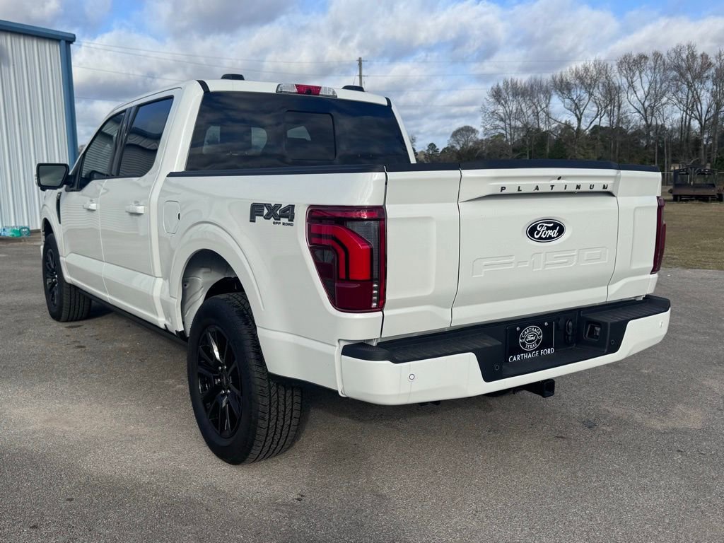 New 2025 Ford F150 Platinum w/ Equipment Group 702A High image 3