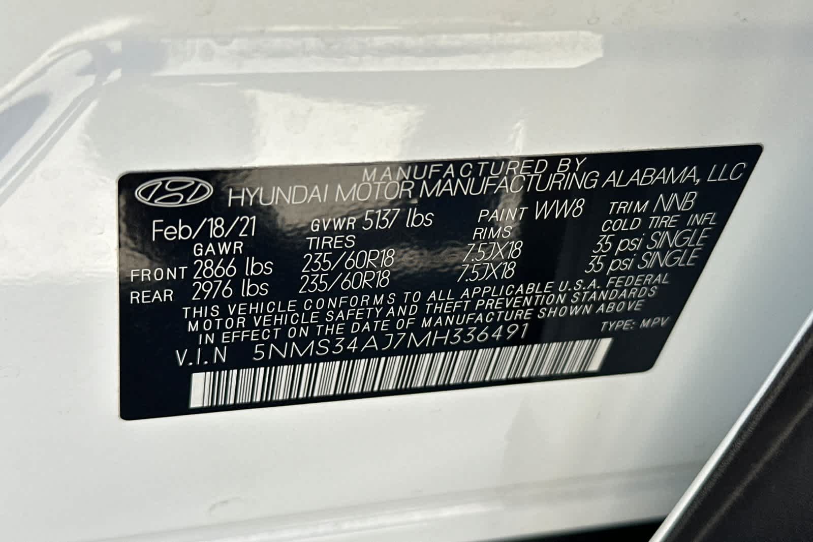 Used 2021 Hyundai Santa Fe SEL w/ Convenience + Premium Package FWD image 29