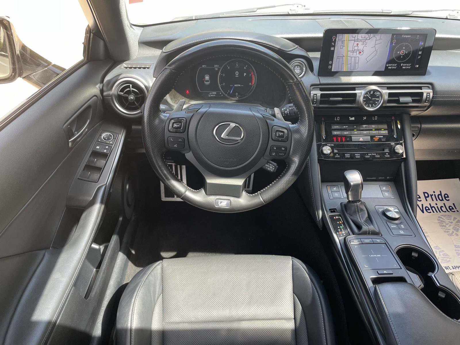 Used 2021 Lexus IS 350 F Sport w/ Navigation Package RWD image 2