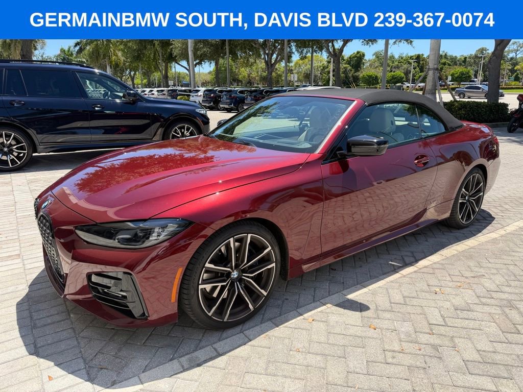 Certified 2024 BMW 430i Convertible w/ M Sport Package RWD image 18