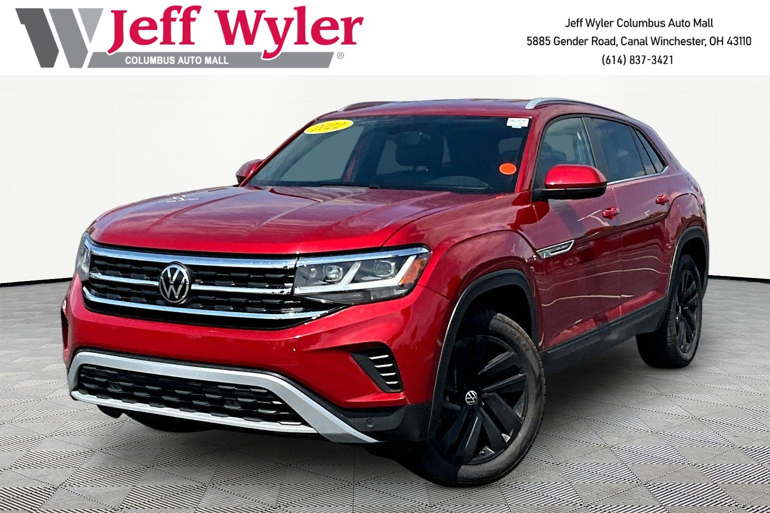 Used 2022 Volkswagen Atlas Cross Sport SE w/ Black Wheel Package AWD/4WD image 1
