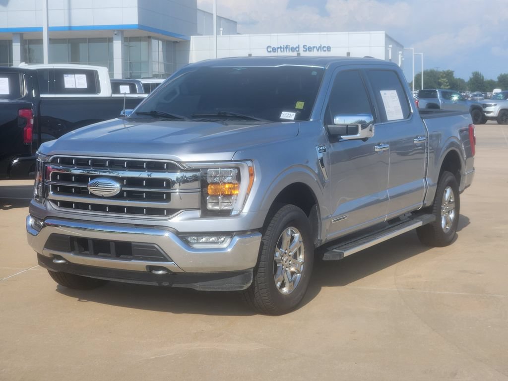 Used 2023 Ford F150 Lariat w/ Trailer Tow Package AWD/4WD video 3