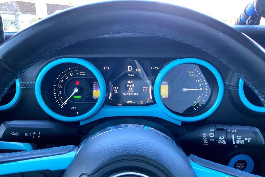 Used 2023 Jeep Wrangler Unlimited Rubicon 4xe w/ Cold Weather Group image 19