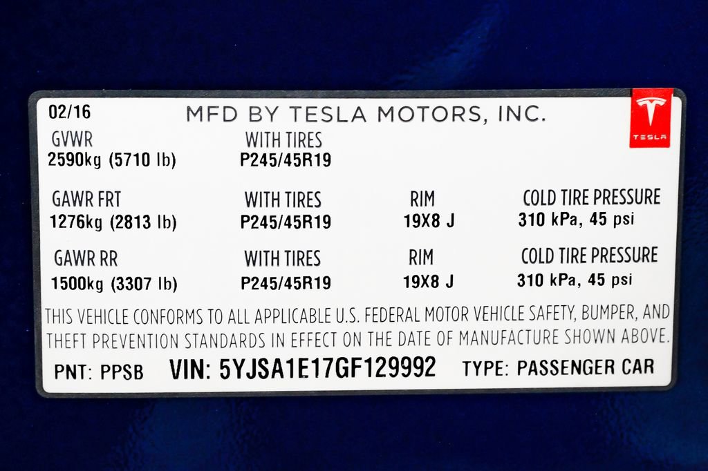 Used 2016 Tesla Model S 70 image 61