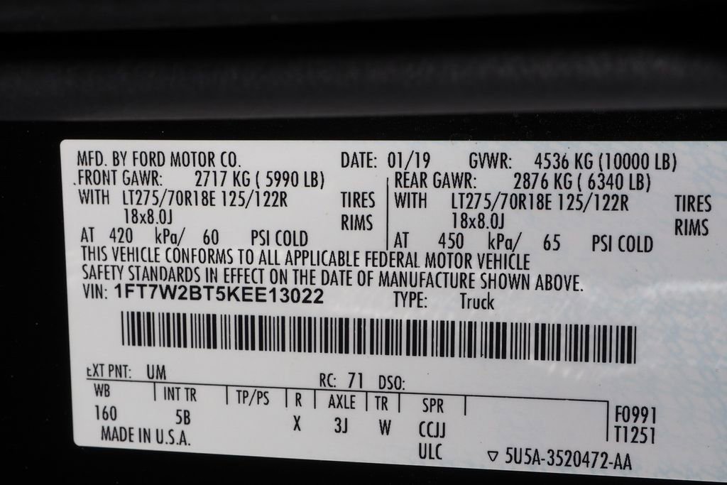 Used 2019 Ford F250 Lariat w/ Lariat Ultimate Package image 31