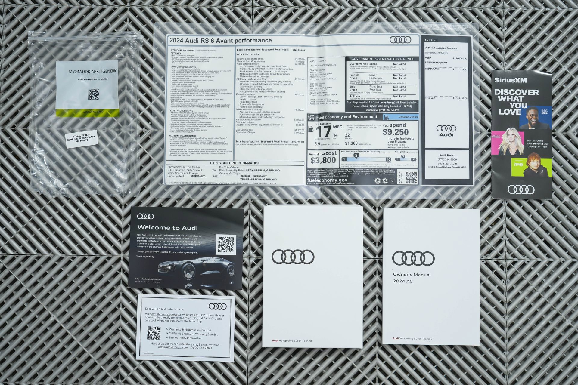 Used 2024 Audi RS 6 performance w/ Matte Carbon Package image 96