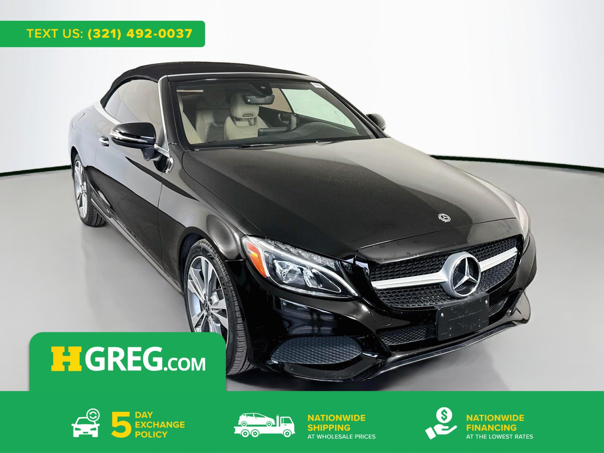 Used 2018 Mercedes-Benz C 300 Cabriolet image 1