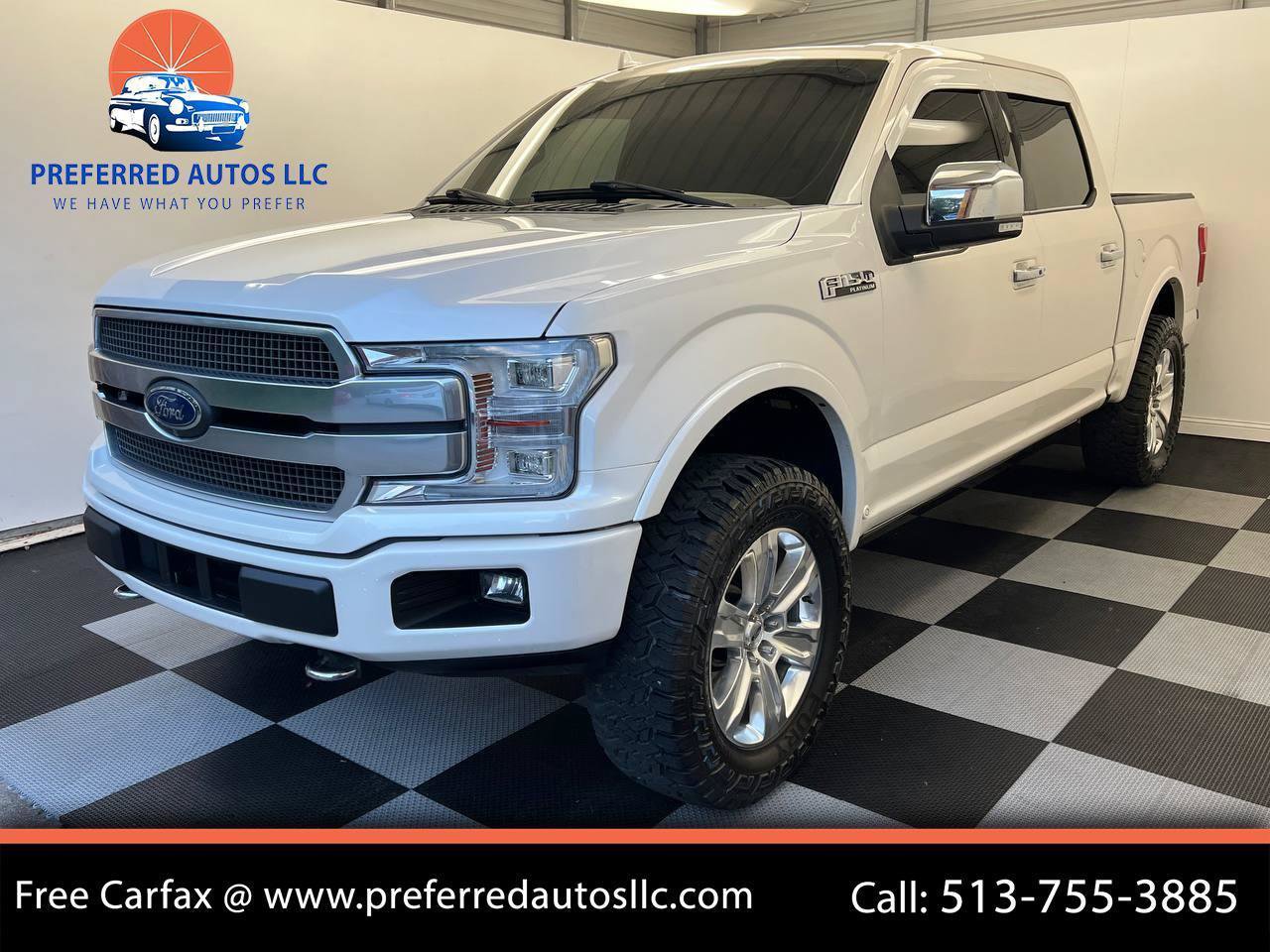 Used 2018 Ford F150 Platinum w/ Equipment Group 701A Luxury AWD/4WD image 1