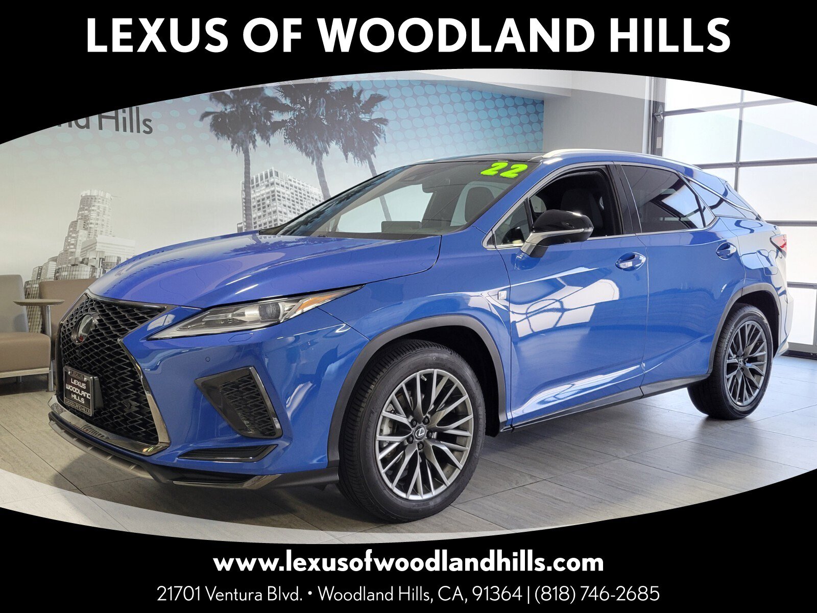 Used 2022 Lexus RX 350 F Sport w/ Accessory Package image 1