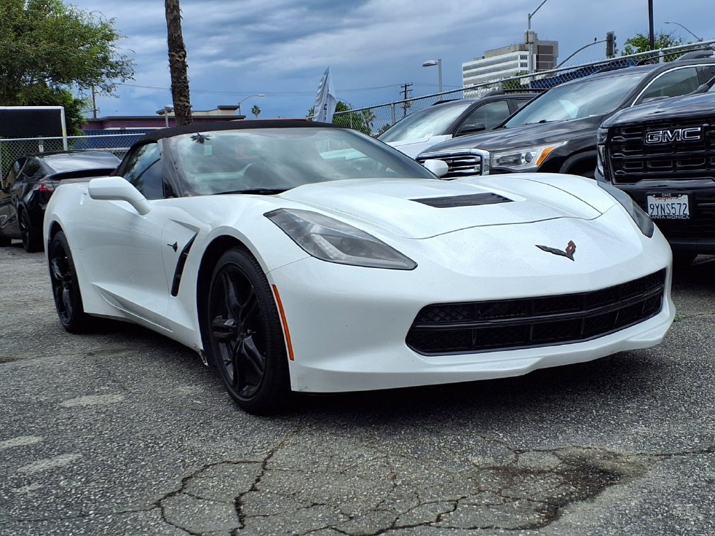Certified 2016 Chevrolet Corvette Stingray Convertible w/ Carbon Flash Badge Package RWD image 22