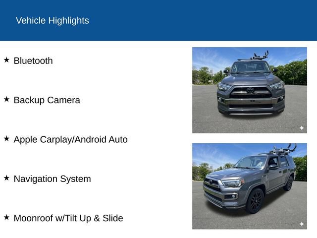 Used 2019 Toyota 4Runner Limited AWD/4WD image 2