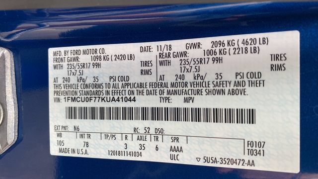 Used 2019 Ford Escape S FWD image 27