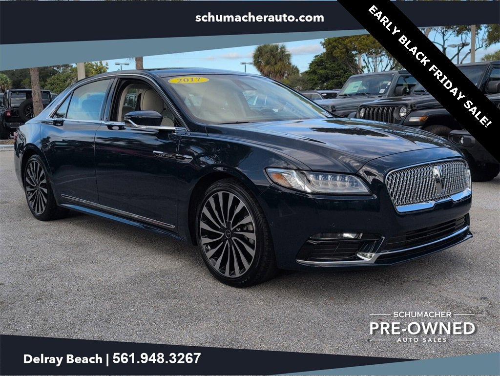 Used 2017 Lincoln Continental Black Label w/ Technology Package