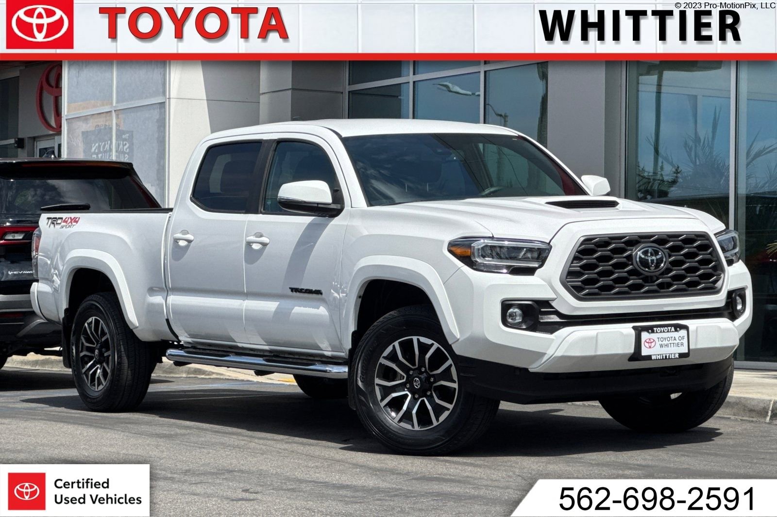 Certified 2023 Toyota Tacoma TRD Sport w/ Black Out Package (TMS) image 1