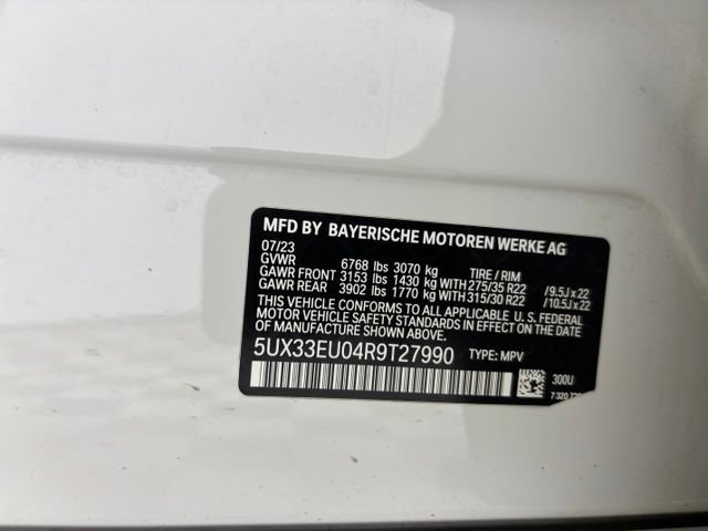 Used 2024 BMW X5 M60i w/ Executive Package AWD/4WD image 25