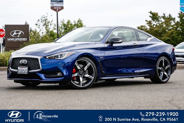 Used 2020 INFINITI Q60 Red Sport 400 w/ Carbon Fiber Package