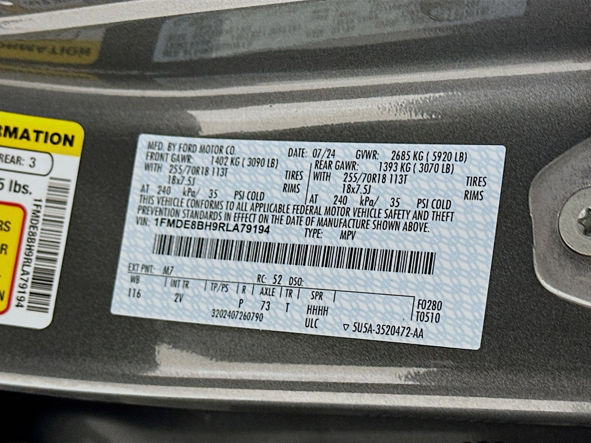 Used 2024 Ford Bronco Outer Banks AWD/4WD image 32