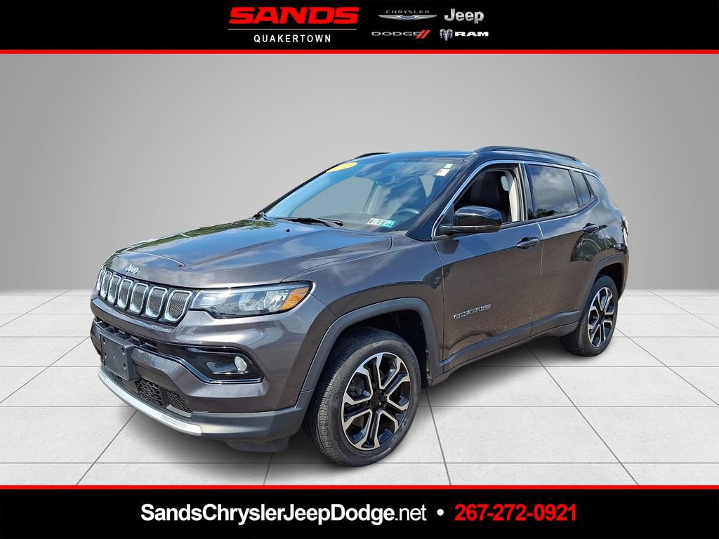 Used 2022 Jeep Compass Limited w/ Sun and Sound Group
