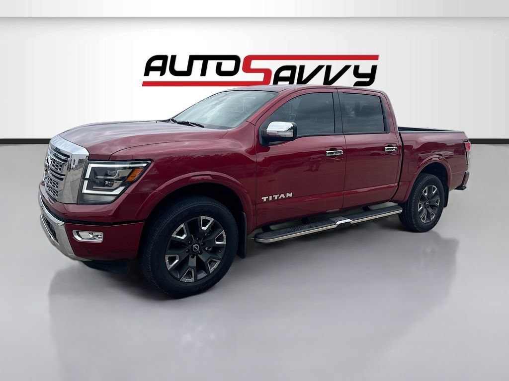 Used 2024 Nissan Titan Platinum Reserve w/ Moonroof Package AWD/4WD image 3