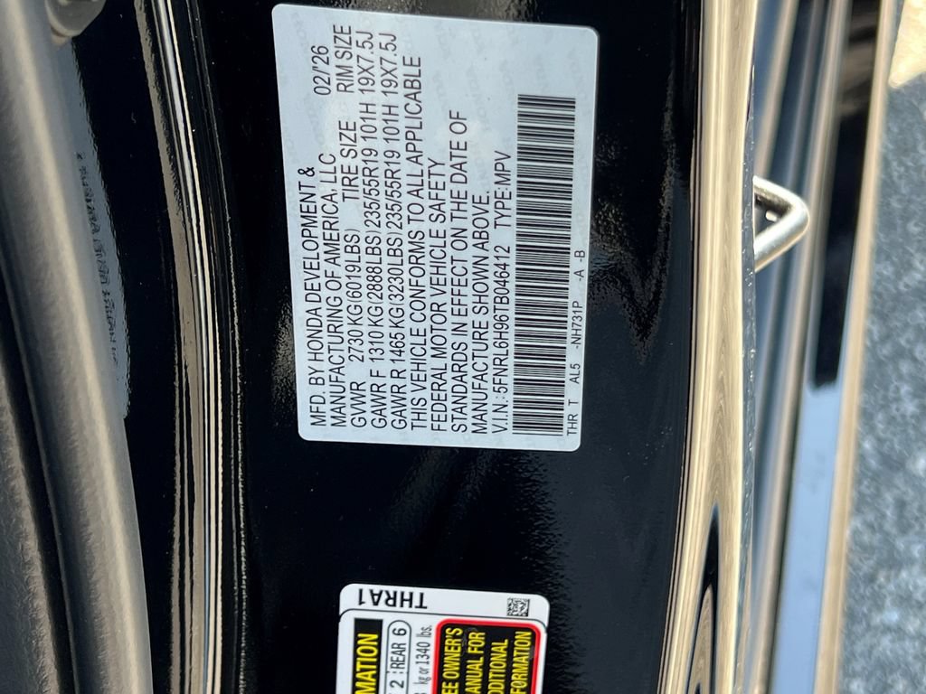 New 2026 Honda Odyssey Elite image 33