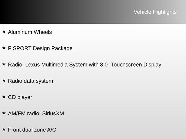 Used 2025 Lexus IS 350 F Sport RWD image 18