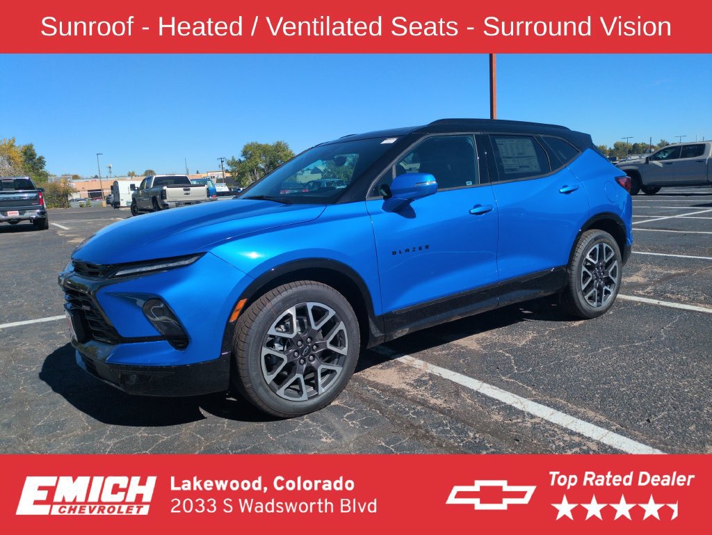 New 2026 Chevrolet Blazer RS w/ Driver Confidence II Package AWD/4WD 360° Tour