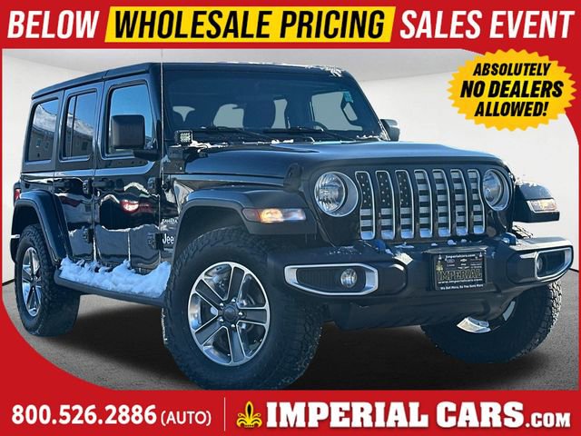 Used 2019 Jeep Wrangler Unlimited Sahara image 1