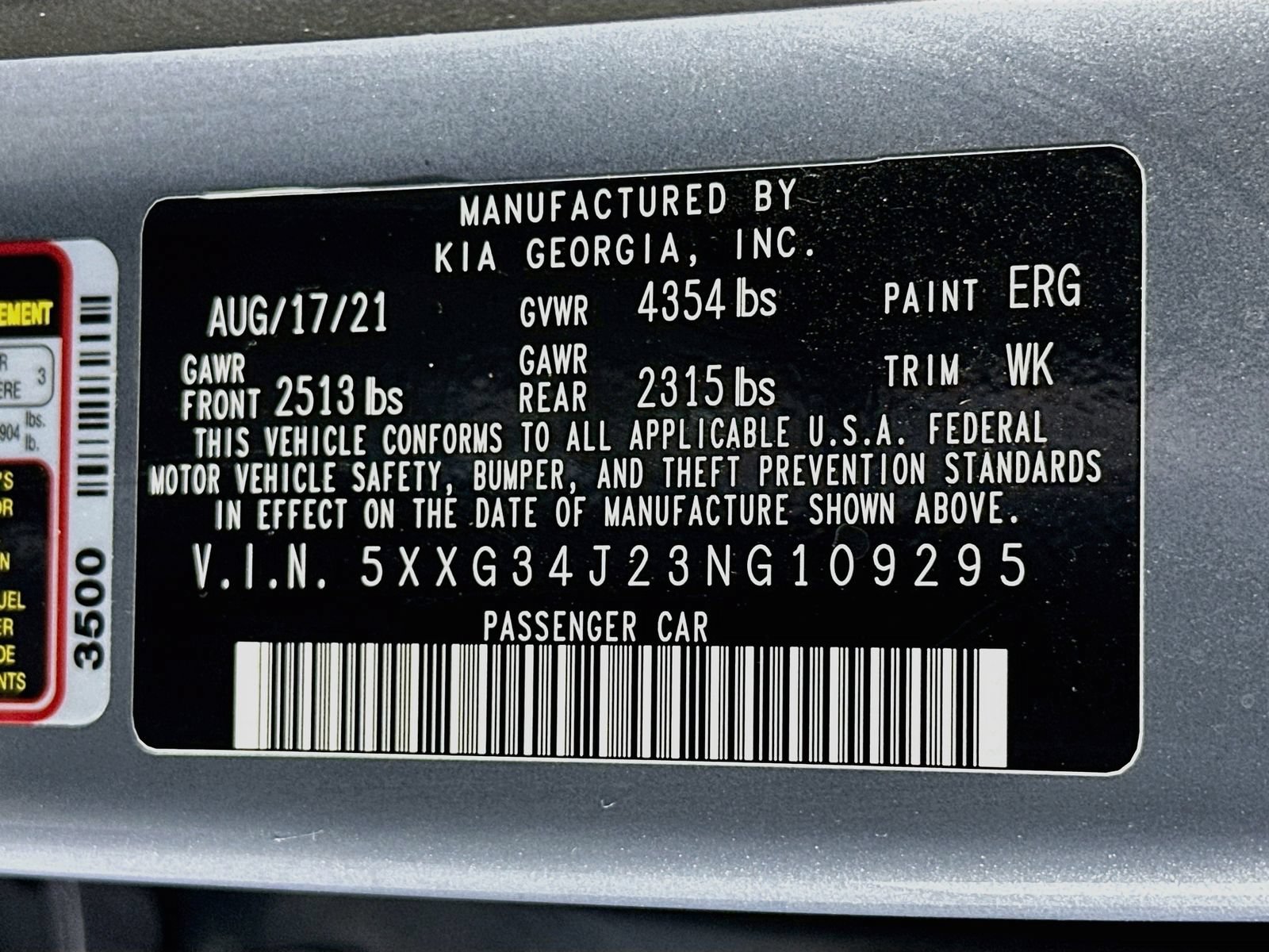 Used 2022 Kia K5 EX w/ EX Premium Package FWD image 33