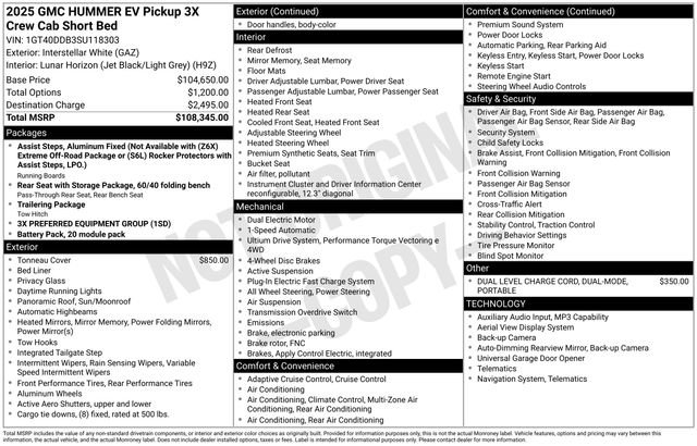 Used 2025 GMC Hummer EV 3X image 17