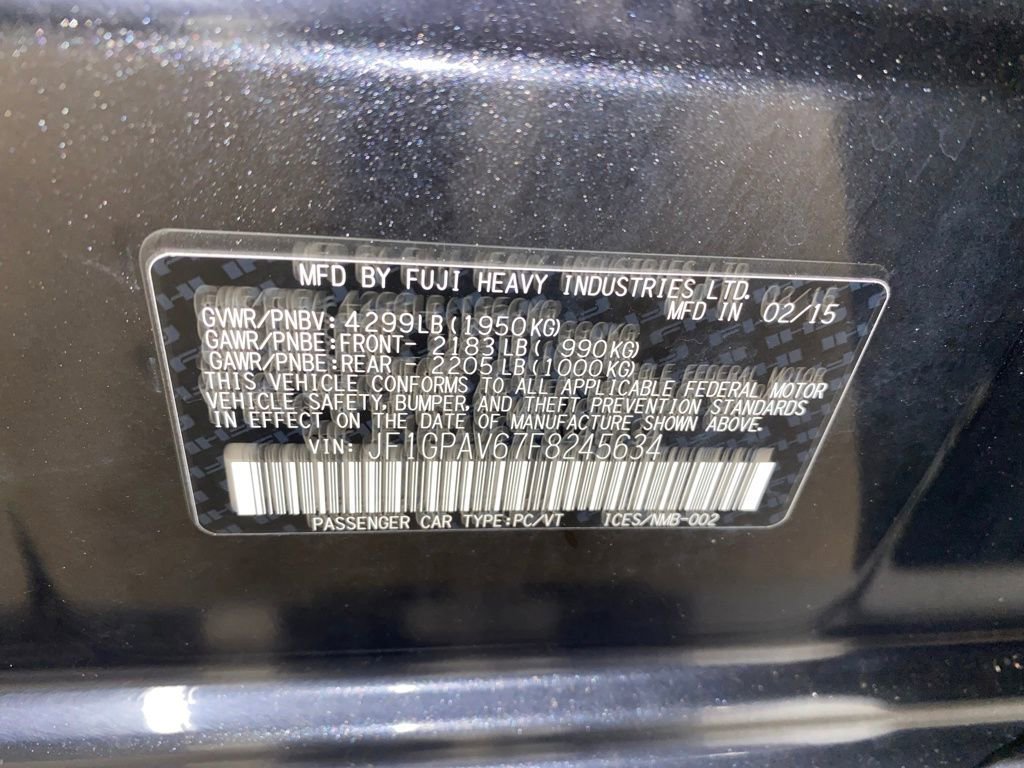 Used 2015 Subaru Impreza 2.0i Sport Limited image 27