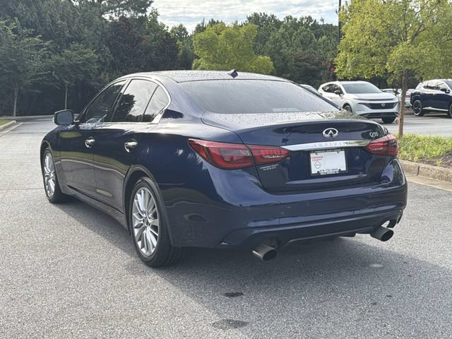 Used 2023 INFINITI Q50 Luxe w/ Cargo Package RWD image 12