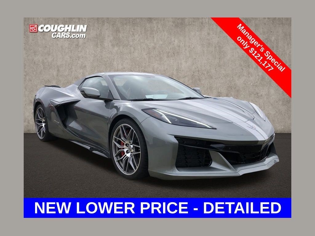 Certified 2023 Chevrolet Corvette Z06 w/ Chrome Exterior Badge Package