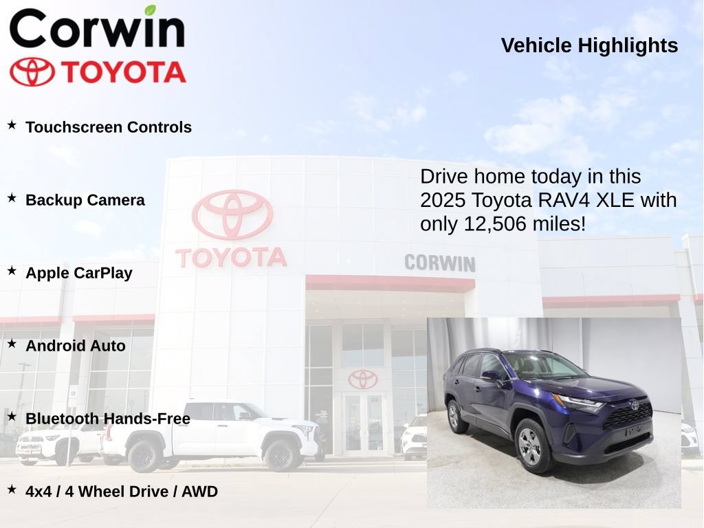 Used 2025 Toyota RAV4 XLE AWD/4WD image 6