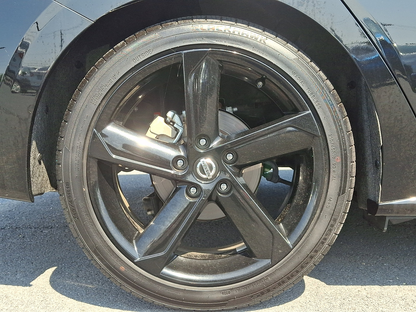 Certified 2023 Nissan Sentra SR w/ Midnight Edition Package FWD image 8