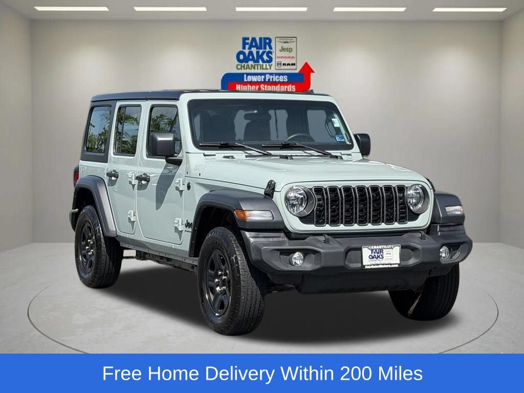 Used 2024 Jeep Wrangler Unlimited Sport