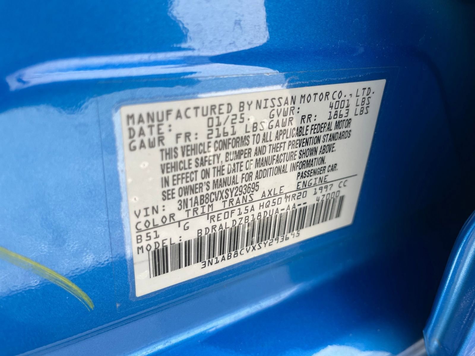 Used 2025 Nissan Sentra SV FWD image 27