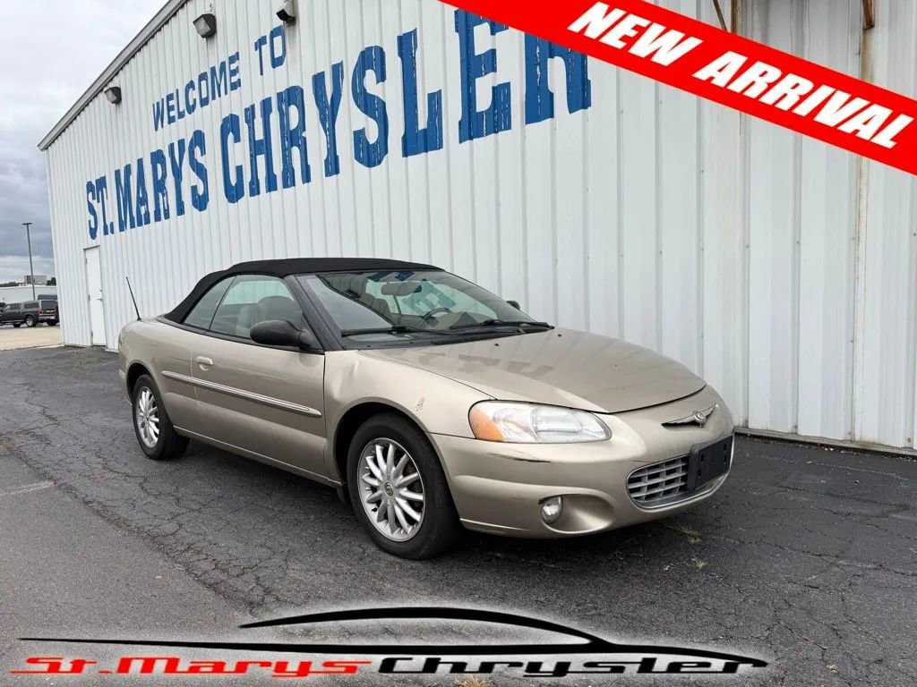 Used 2002 Chrysler Sebring LXi