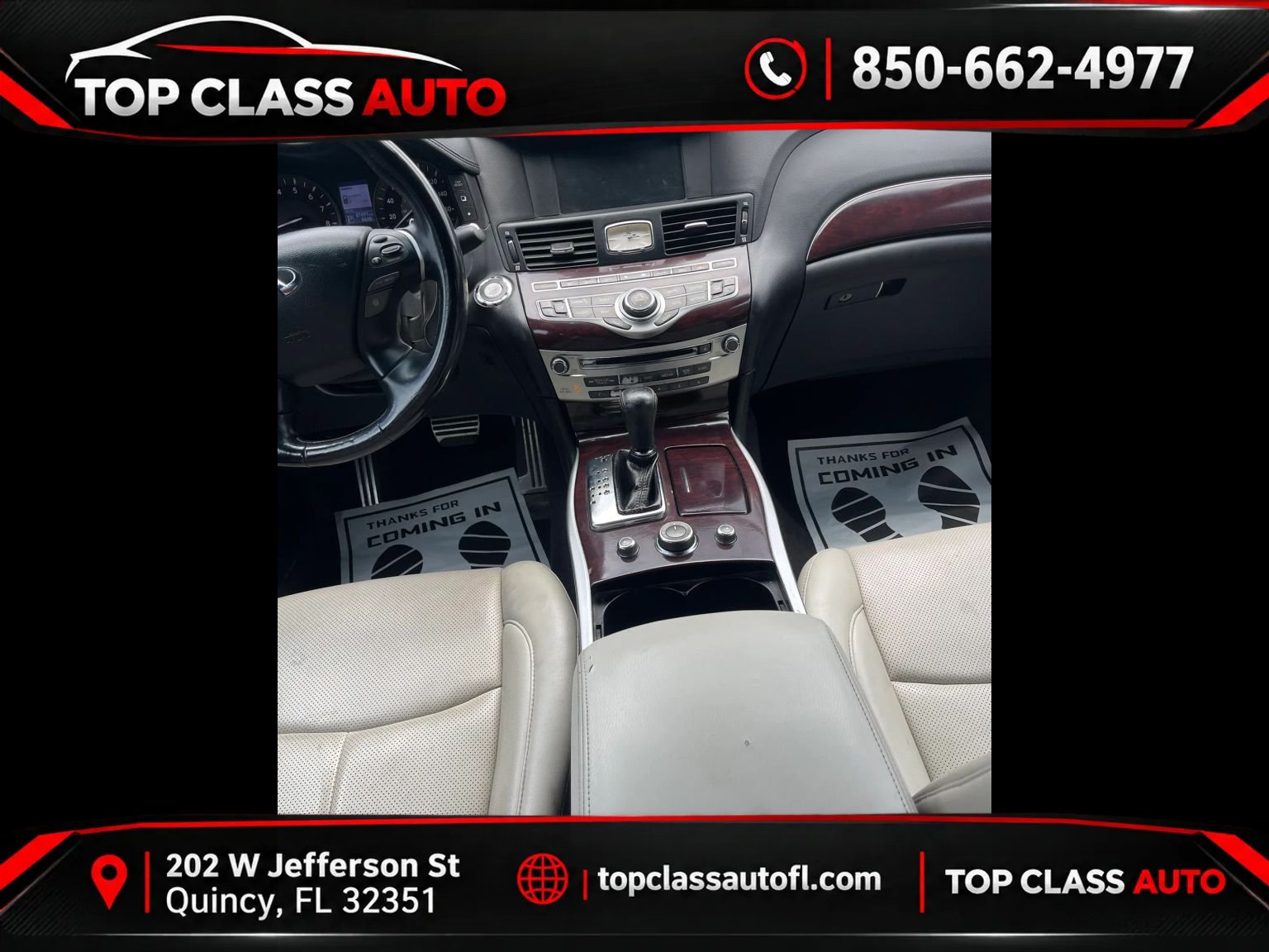 Used 2018 INFINITI Q70 Luxe w/ Sport Package RWD image 9