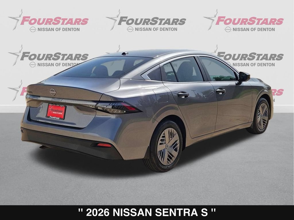 New 2026 Nissan Sentra S w/ Floor Mat Package FWD image 4