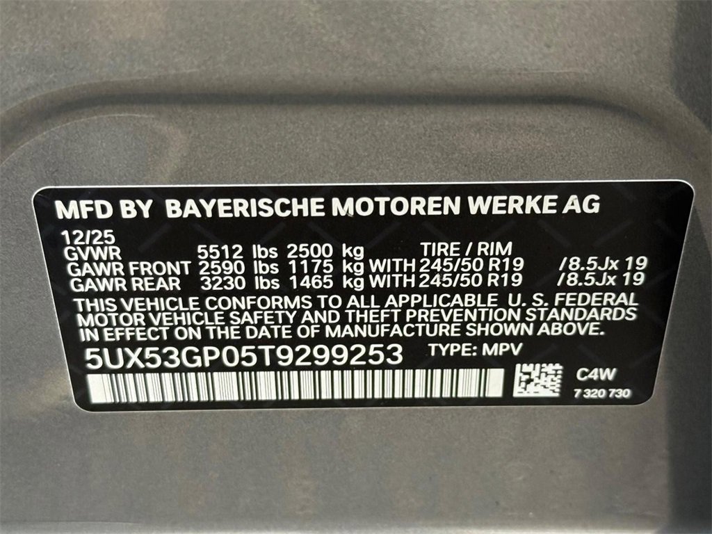 New 2026 BMW X3 xDrive30 w/ Convenience Package image 18