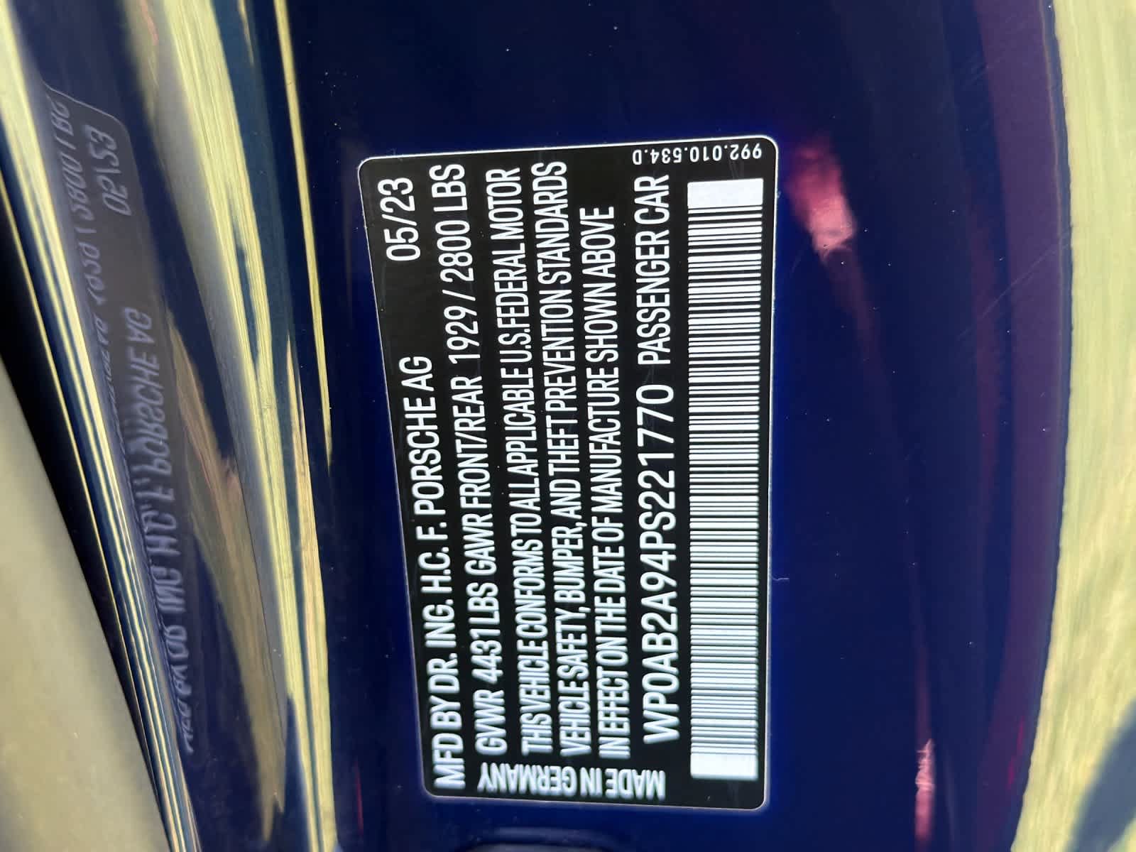 Certified 2023 Porsche 911 Carrera 4S AWD/4WD image 31