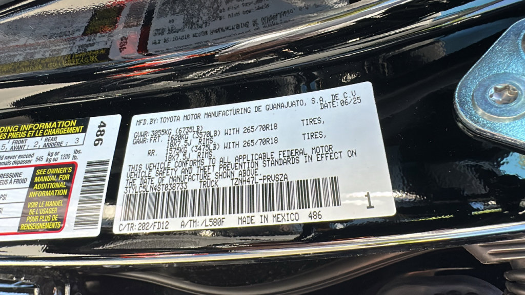 New 2025 Toyota Tacoma TRD Off-Road image 30