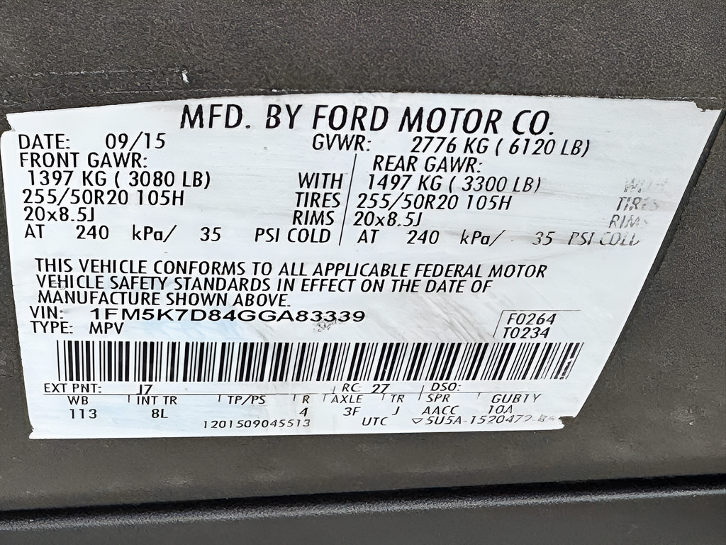 Used 2016 Ford Explorer XLT w/ Equipment Group 201A FWD image 42