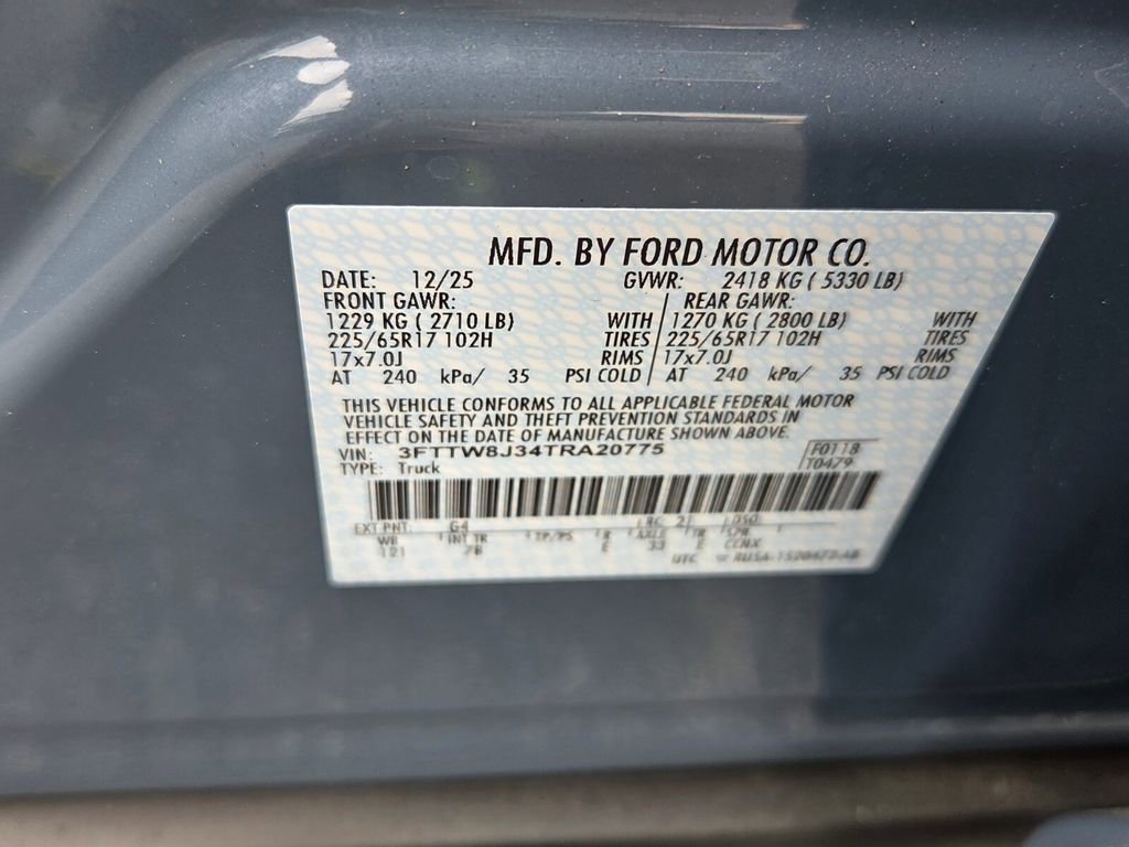 New 2026 Ford Maverick XLT w/ Equipment Group 301A image 16