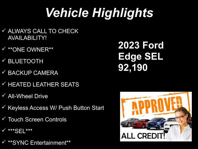 Used 2023 Ford Edge SEL AWD/4WD image 9